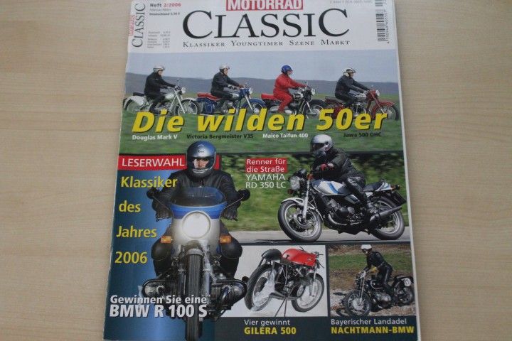 Deckblatt Motorrad Classic (02/2006)
